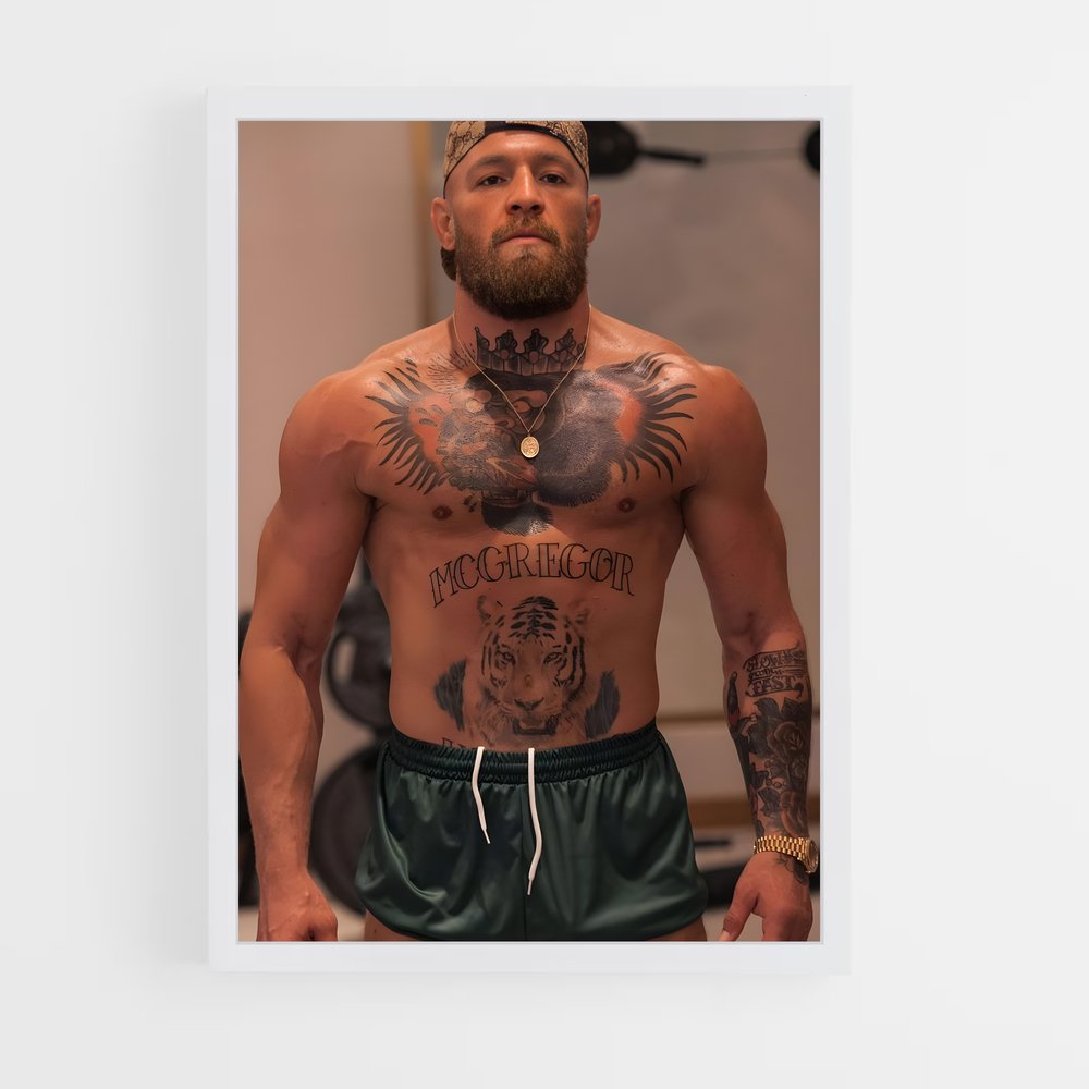 Poster Notorious Fighter – affiche MMA (vue 3)